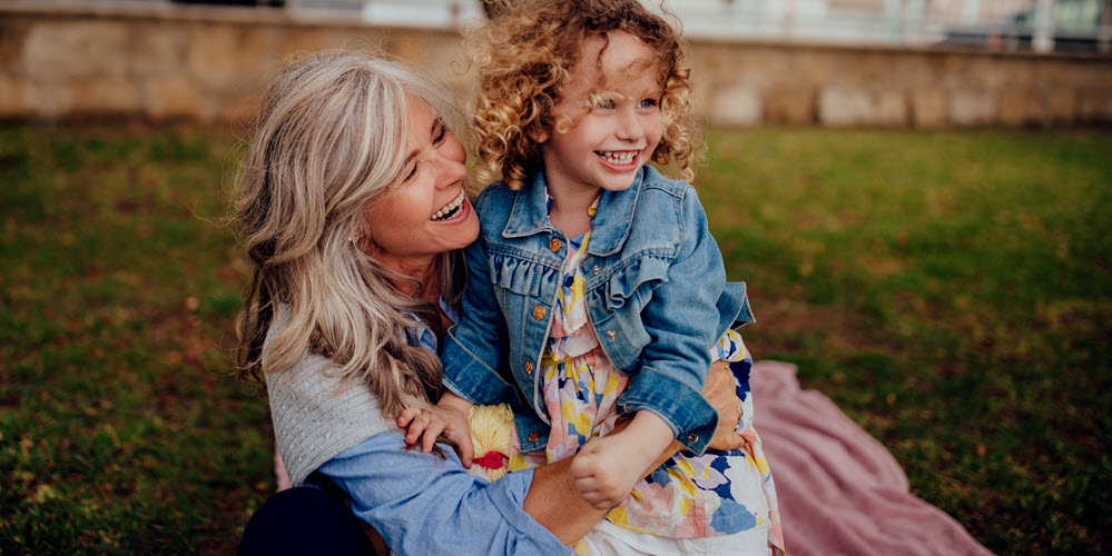 Estate planning for your loved ones - grandmother and granddaughter