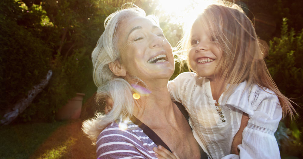 Estate planning for your loved ones - grandmother and granddaughter