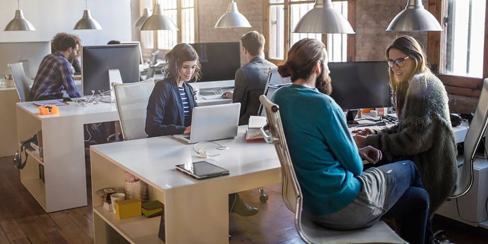 business people working in the office
