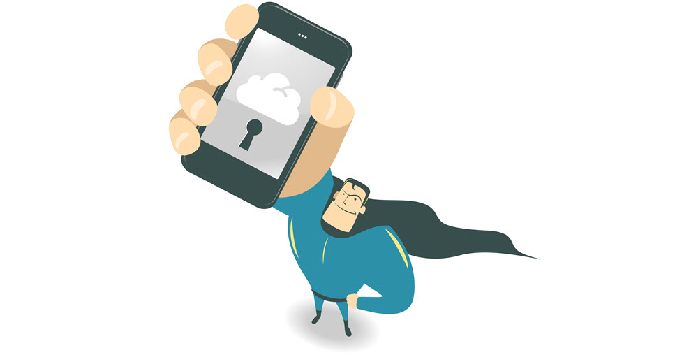 Safeguard your phone to help protect your financial information.