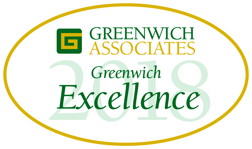 Greenwich Associates Excellence Award 2018