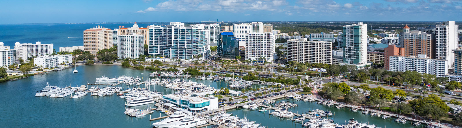 VIew of Sarasota, FL.