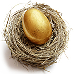 Retirement nest egg 
